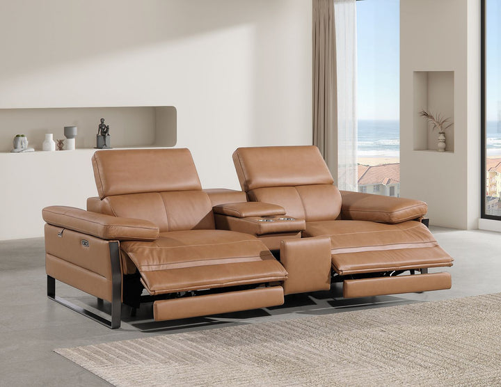 1246 - Console Loveseat With Power Headrest