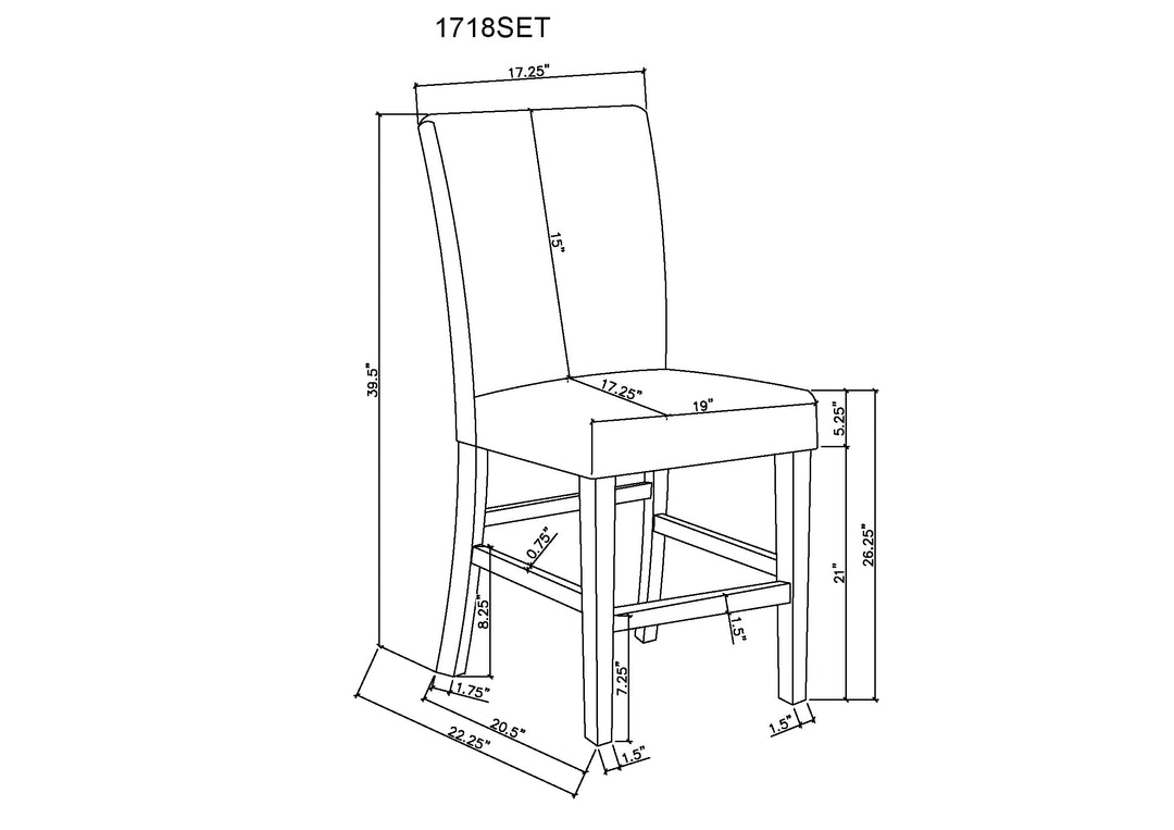 Marbel 5-Piece Dining Set