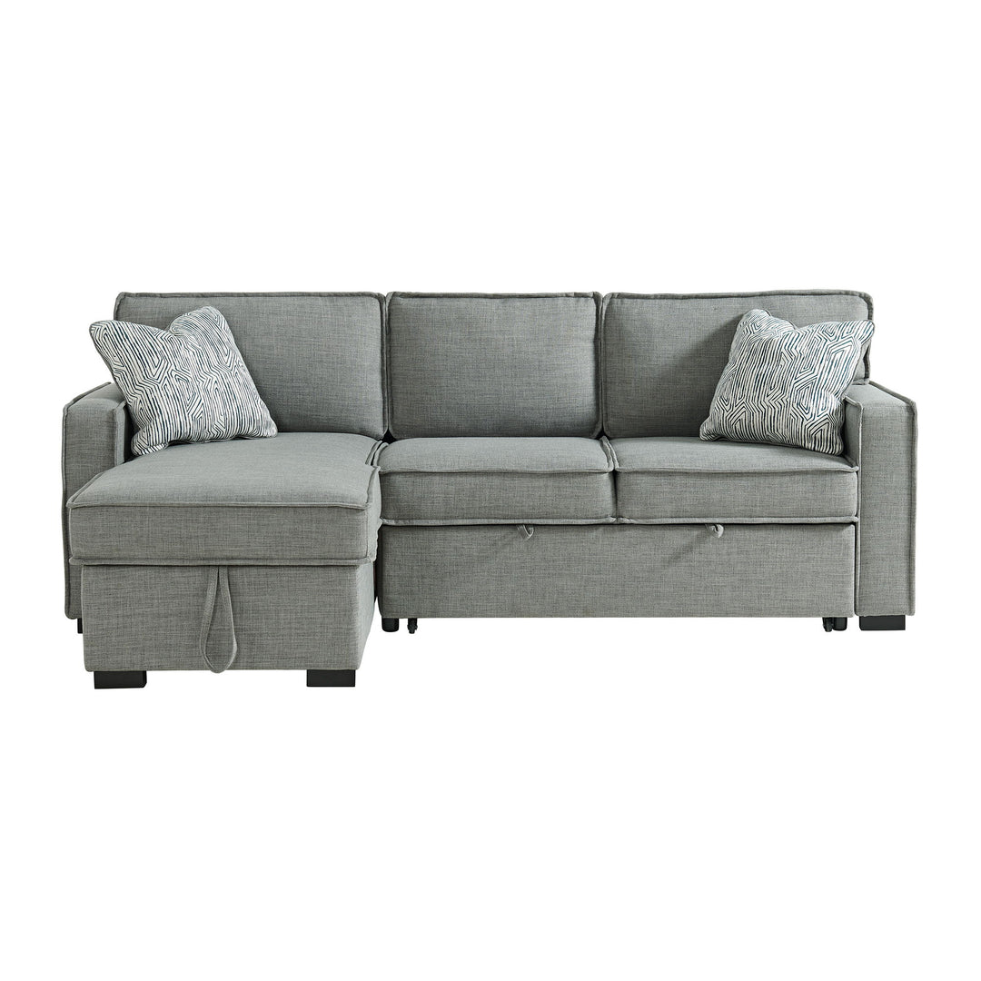Caracas - Sectional Sleeper Chofa With Pull Bed, Drop Table &amp; USB