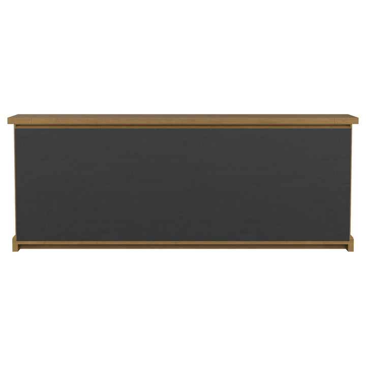 Florence 4-door Dining Sideboard Buffet Cabinet Rustic Honey