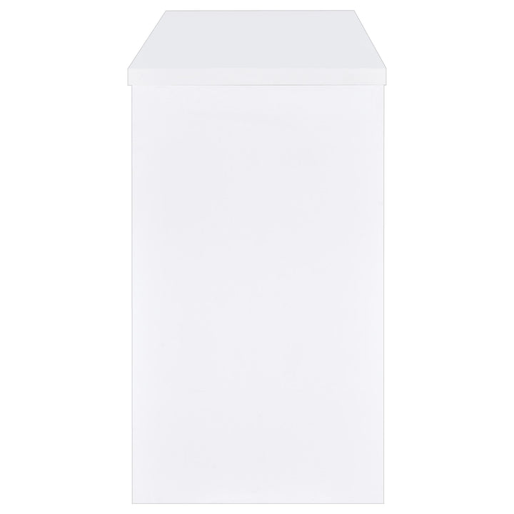 Topanga Engineered Wood Freestanding Home Bar White