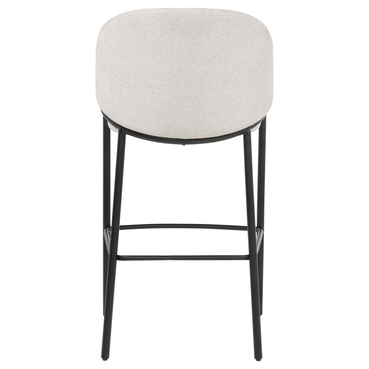 Chadwick Fabric Upholstered Bar Chair Beige (Set of 2)