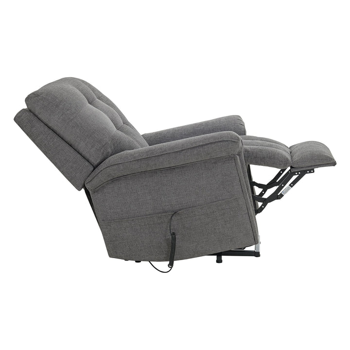 Pecos - Power Motion Lift Chair - 15337-2 Ribbit Charcoal