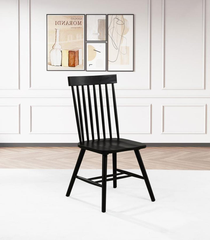 Andrews - Windsor Spindle Back Dining Side Chair (Set of 2)