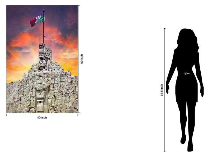 Tempered Glass With Foil - Mexican Pride - Yellow