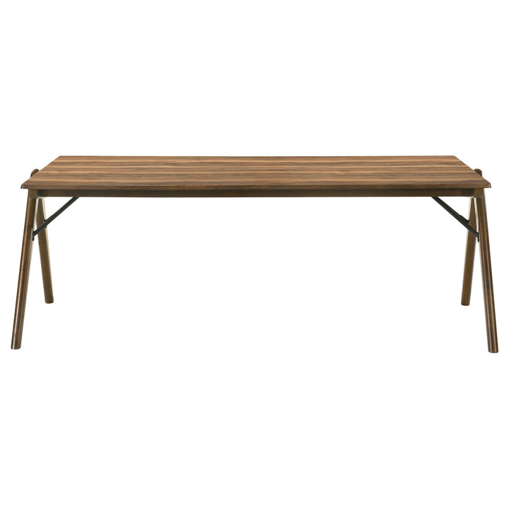 Randolph 5-piece Smart Top Rectangular Dining Set Sheesham and Brown