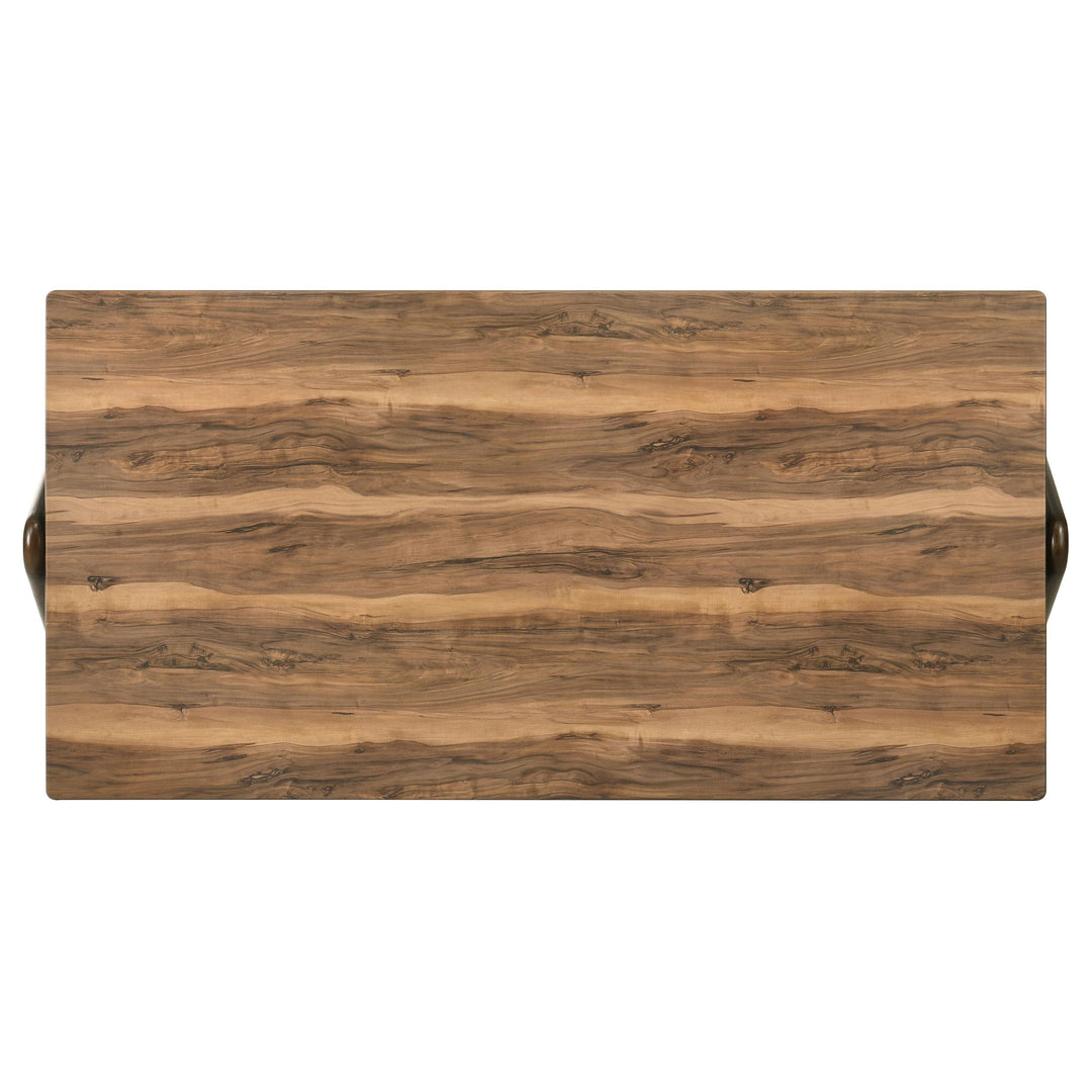 Randolph 82-inch Smart Top Rectangular Dining Table Sheesham and Brown