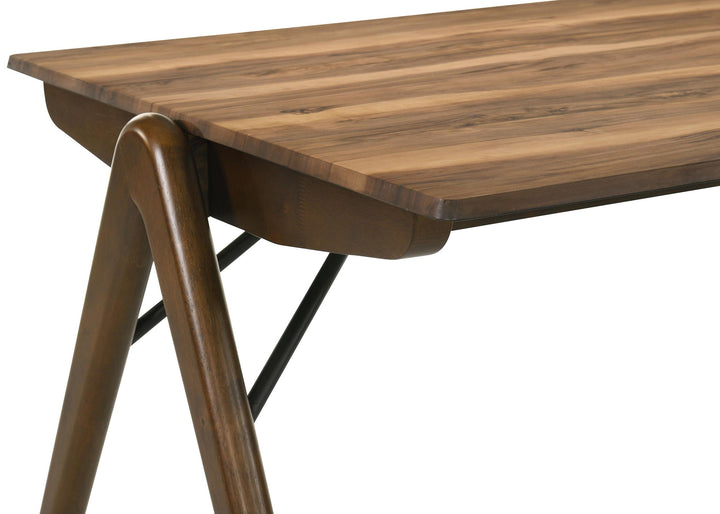 Randolph 82-inch Smart Top Rectangular Dining Table Sheesham and Brown
