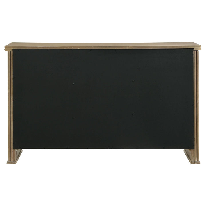 Adina 3-door 59-inch Sideboard Server Distressed Light Brown