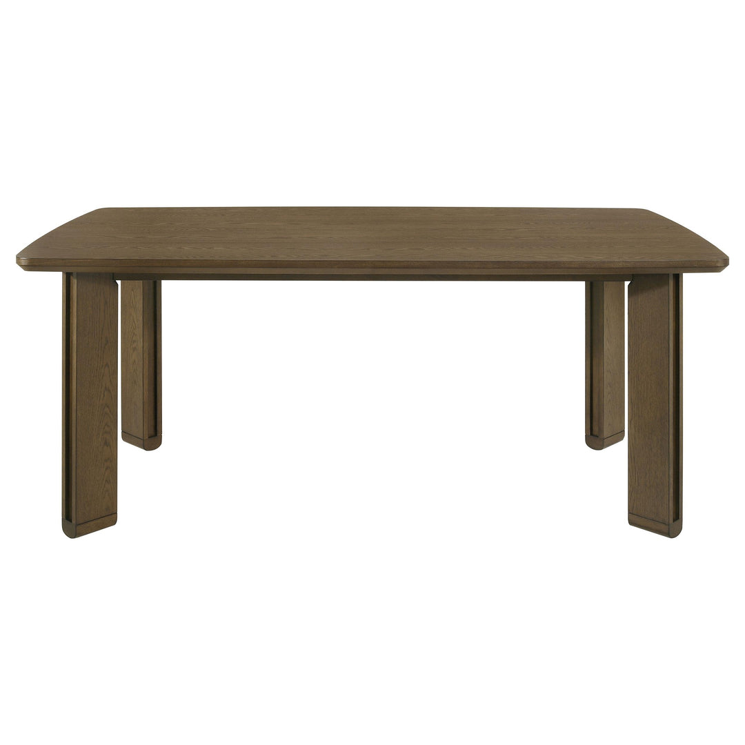 Ottowa 7-piece Rectangular Wood Dining Room Table Set Brown