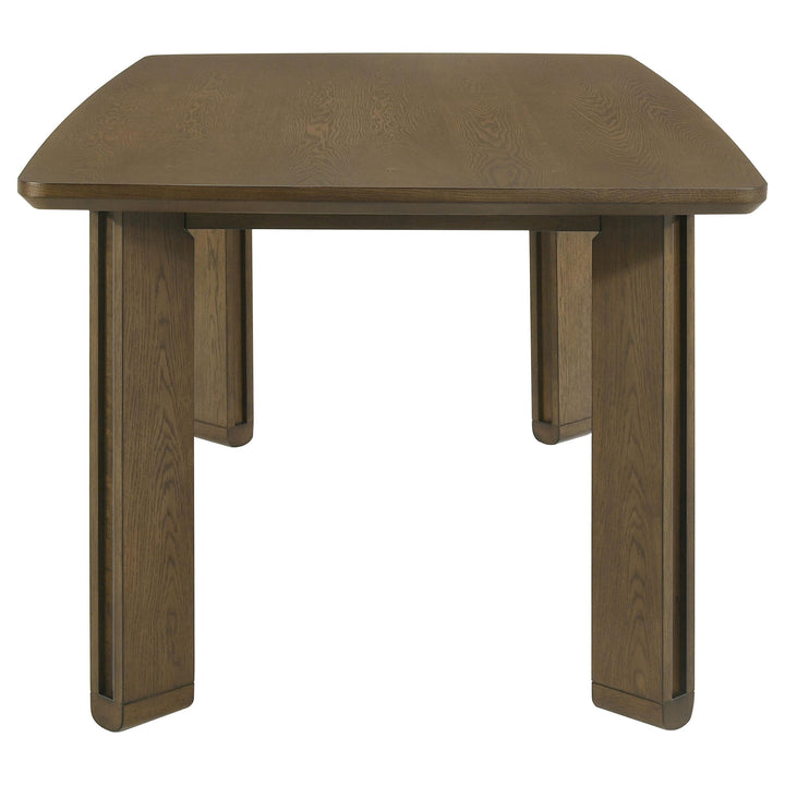 Ottowa 7-piece Rectangular Wood Dining Room Table Set Brown