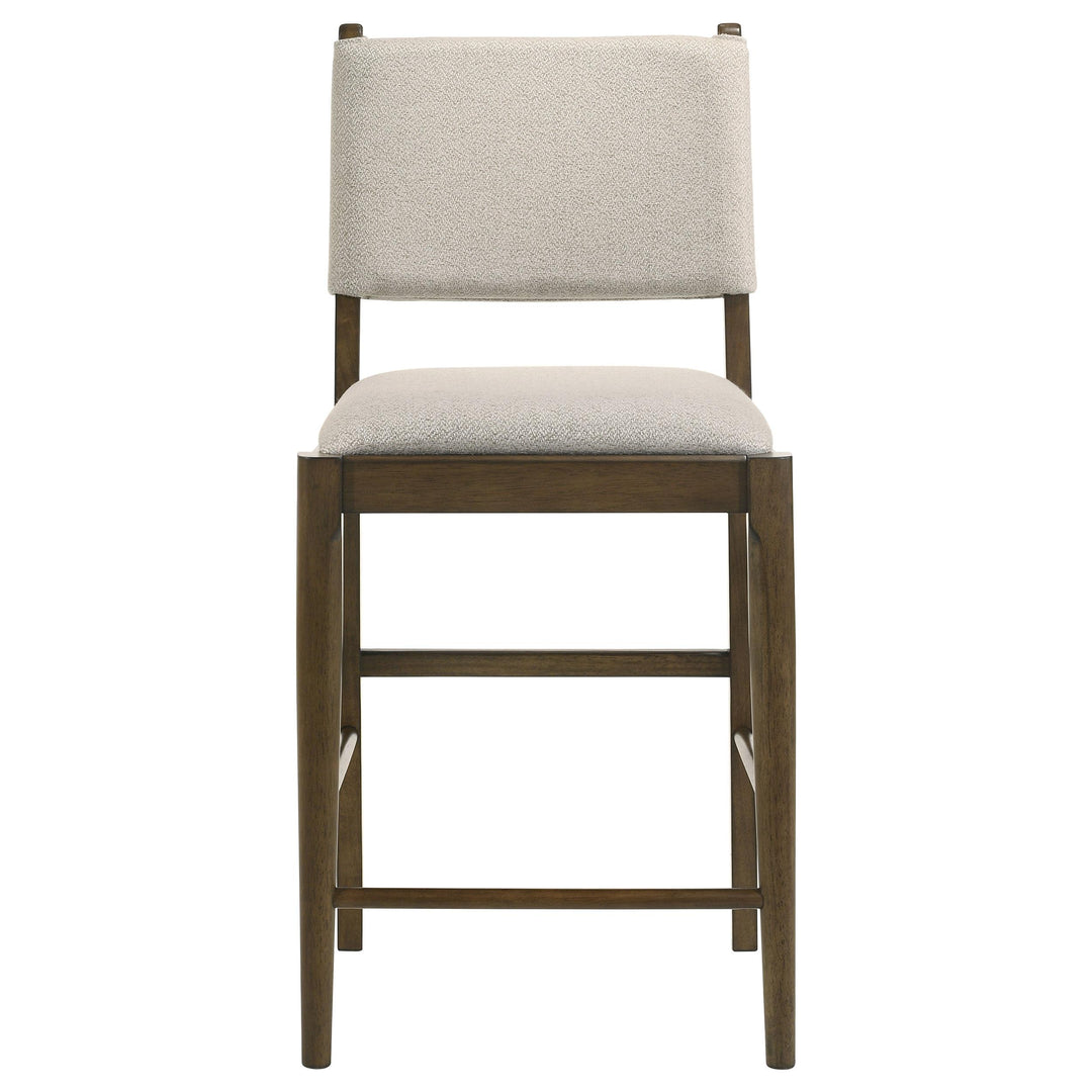 Ottowa Upholstered Counter Side Chair Brown (Set of 2)
