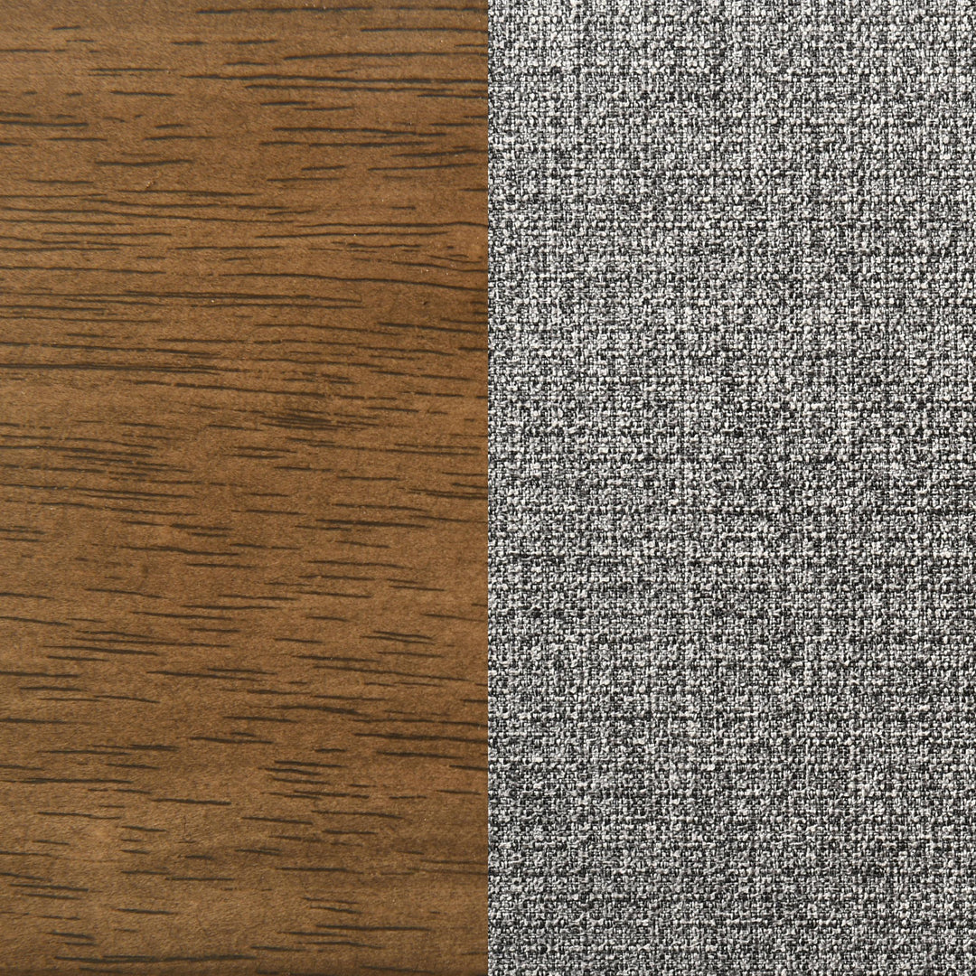 Franklin Upholstered Dining Side Chair Grey (Set of 2)