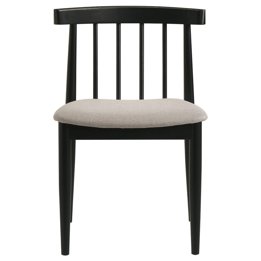 Strouse 5-piece Dining Set Wheat and Black