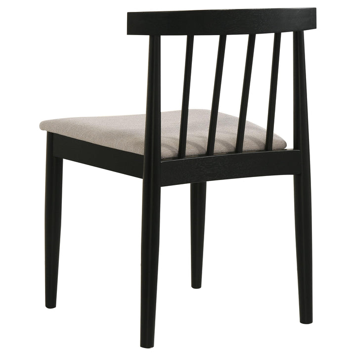 Strouse 5-piece Dining Set Wheat and Black