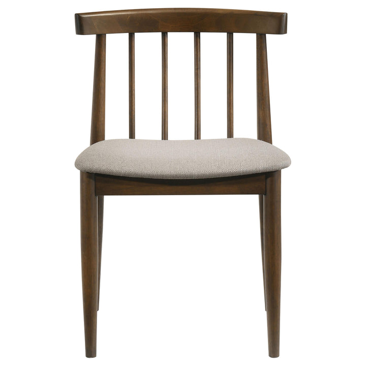 Strouse 5-piece Dining Set Wheat and Walnut