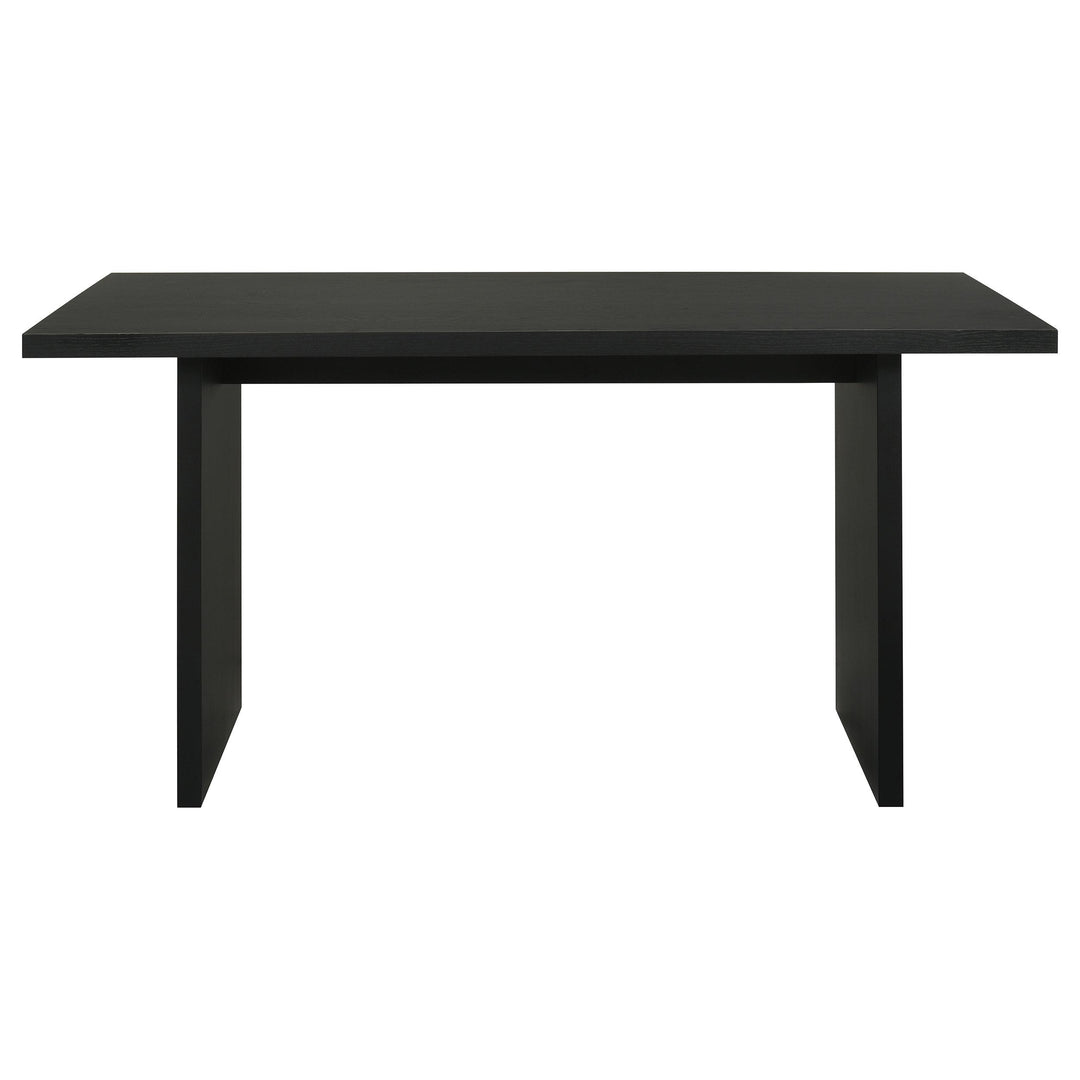 Decker 7-piece 70-inch Rectangular Counter Height Dining Set Black