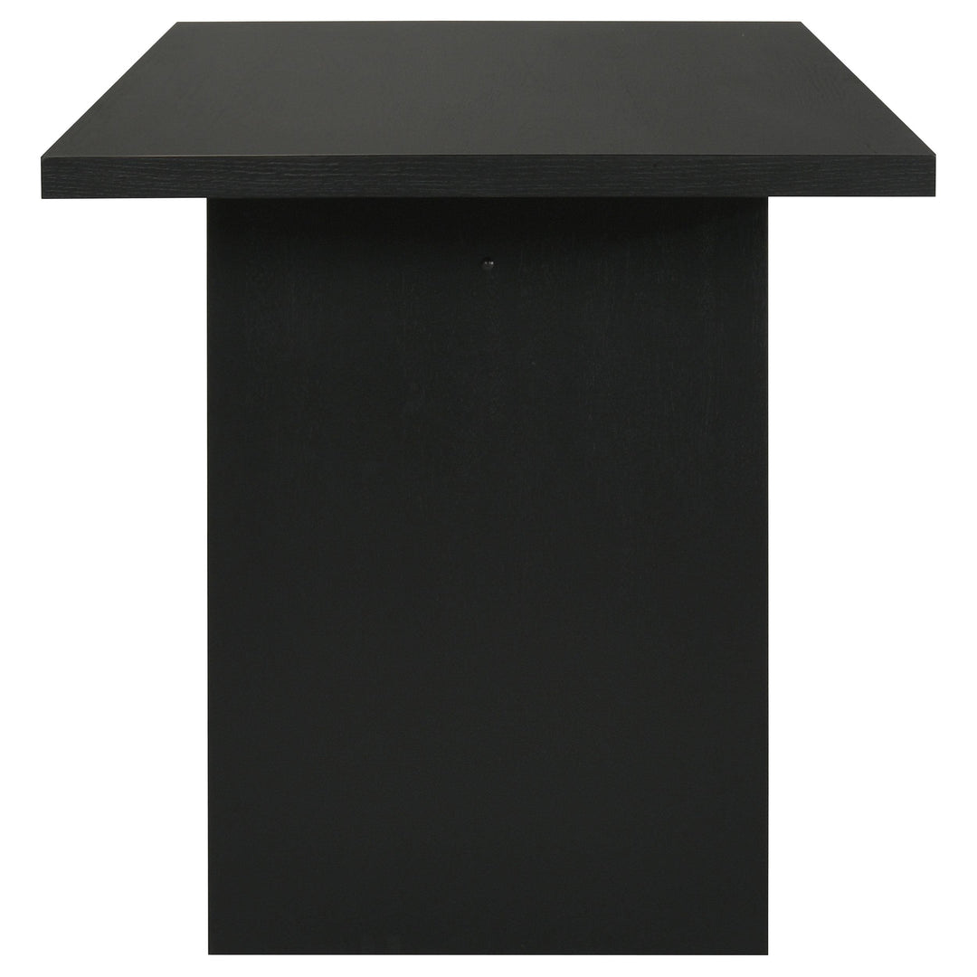 Decker 7-piece 70-inch Rectangular Counter Height Dining Set Black
