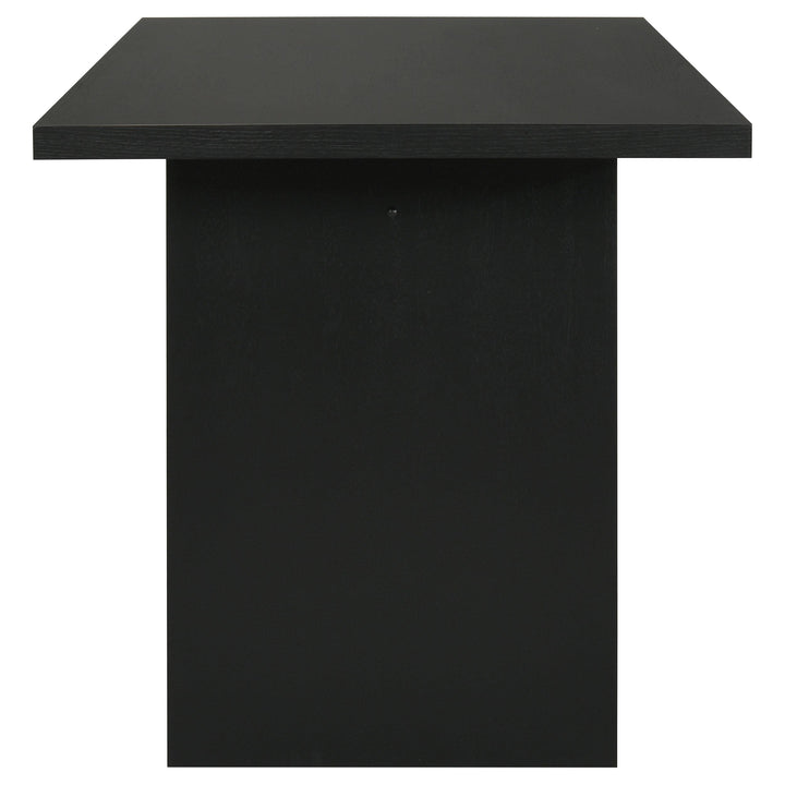 Decker 7-piece 70-inch Rectangular Counter Height Dining Set Black