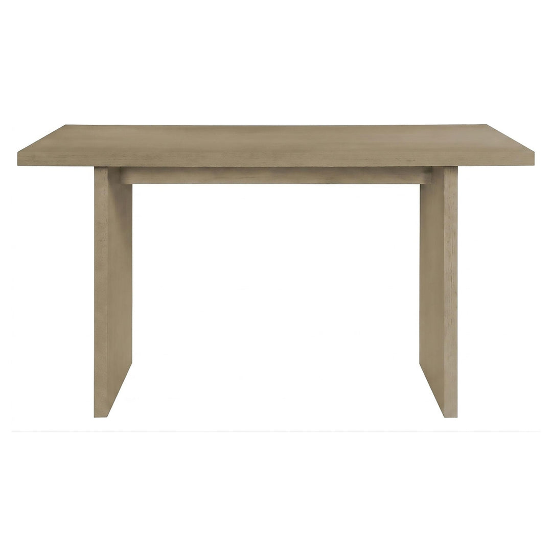 Decker 7-piece 70-inch Rectangular Counter Height Dining Set Cream and Natural Oak