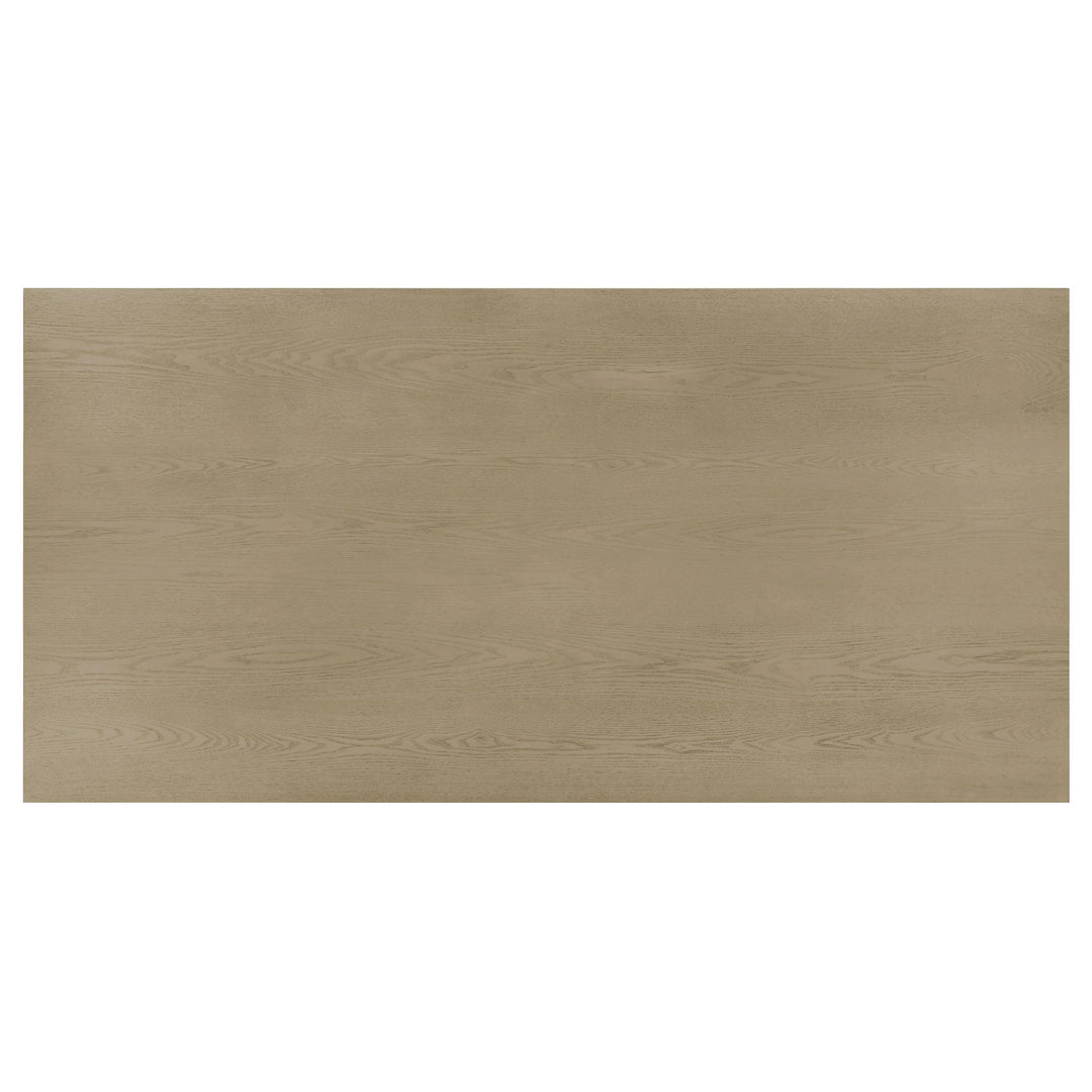 Decker 7-piece 70-inch Rectangular Counter Height Dining Set Cream and Natural Oak