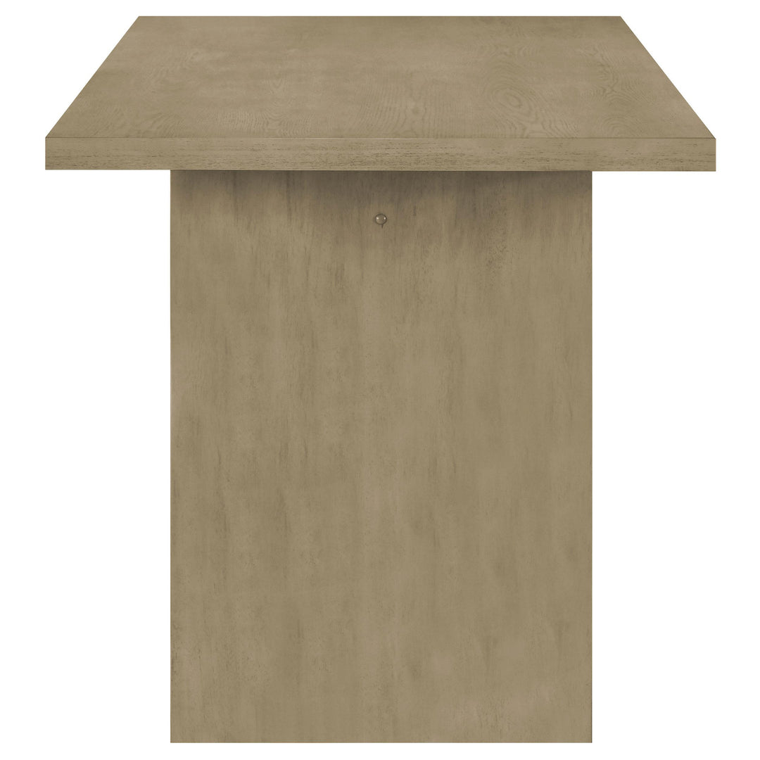 Decker 70-inch Rectangular Wood Counter Height Dining Table Natural Oak