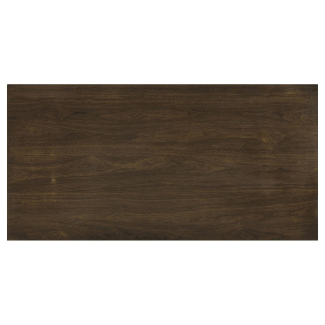 Decker 7-piece 70-inch Counter Height Dining Set Black and Walnut