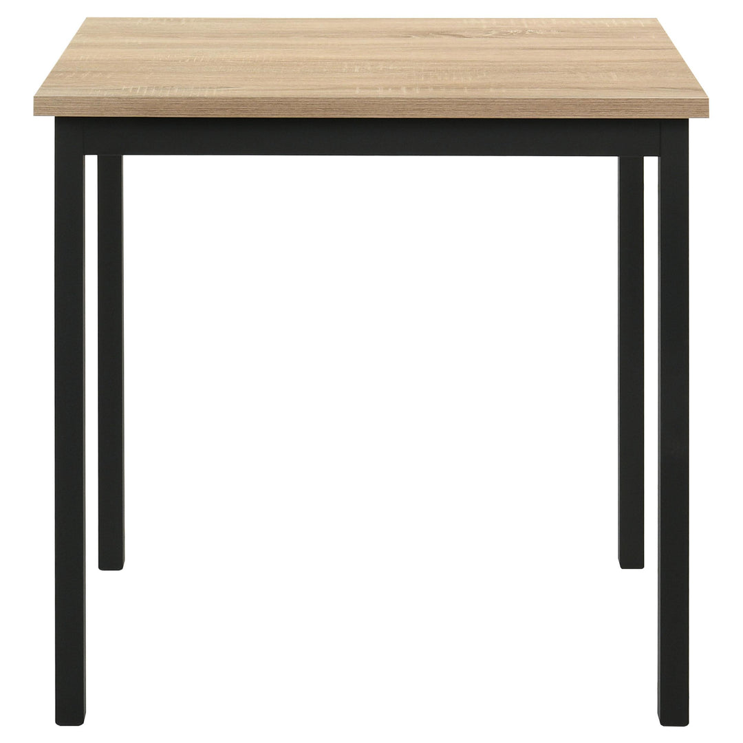 Garza Space Saving Rectangular Dining Table Greige Oak