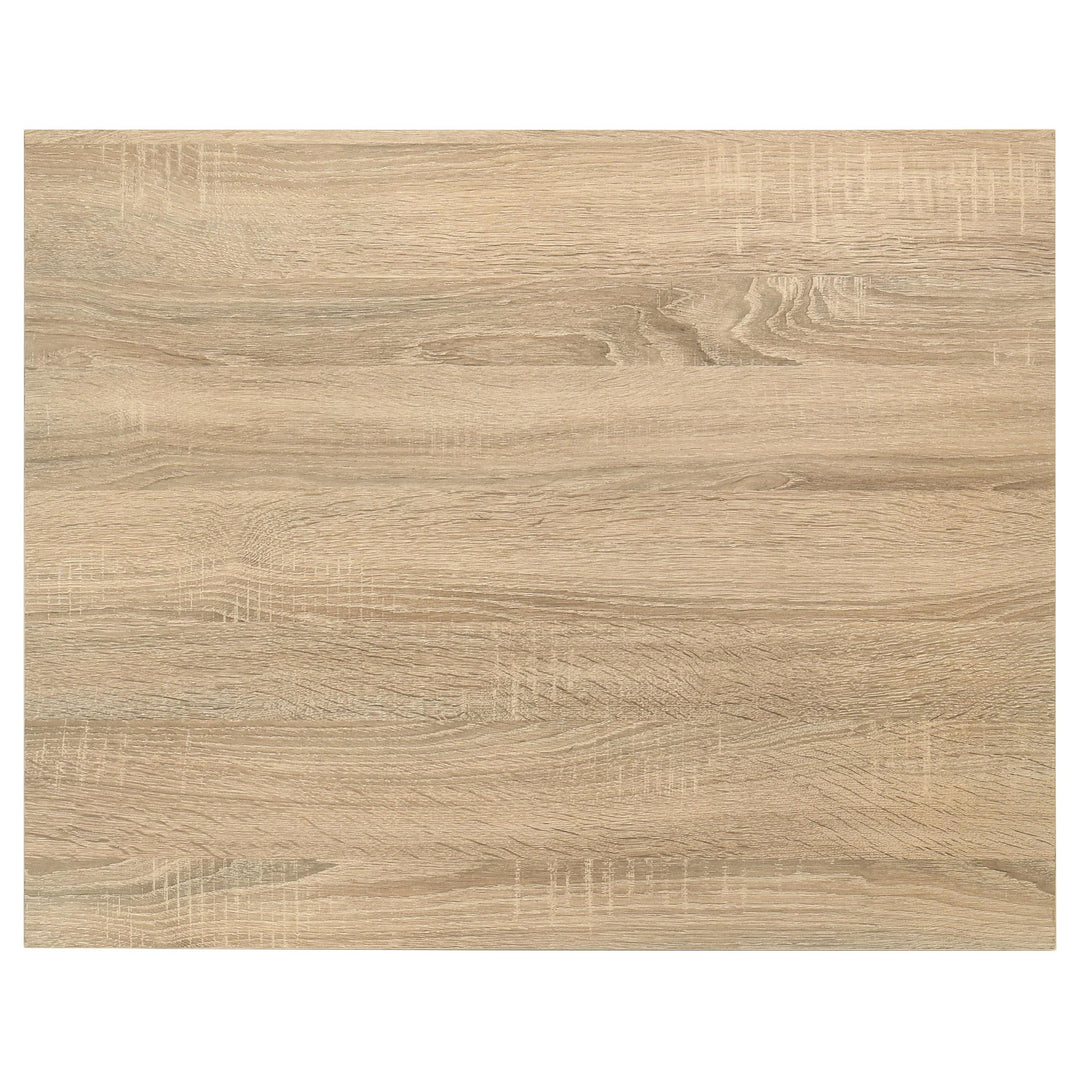 Garza Space Saving Rectangular Dining Table Greige Oak