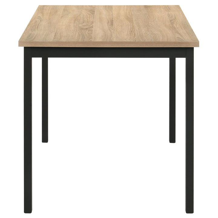 Garza Rectangular 47-inch Dining Table Greige Oak