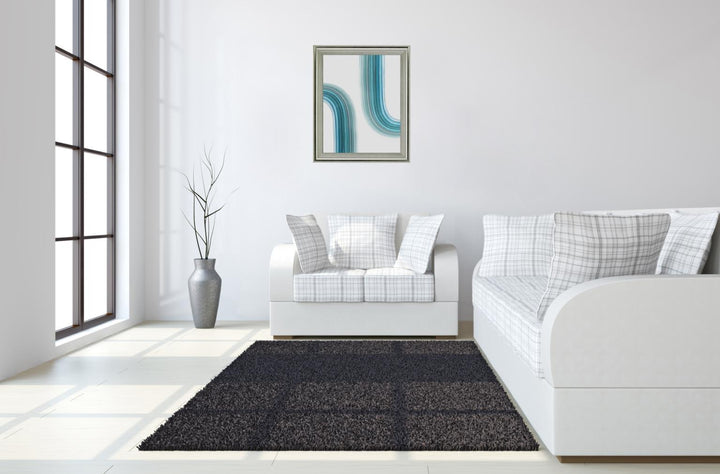 Curved Streams - 28" x 34" Framed Wall Art