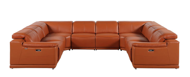 9762 - 8-Piece U-Shaped Sectional Sofa With 4 Power Recliner