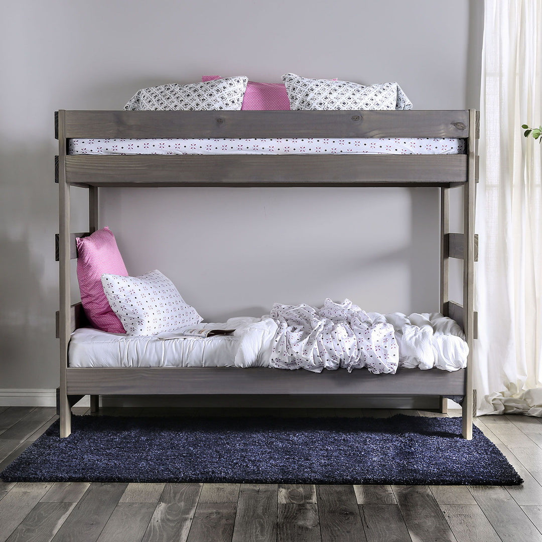 Arlette - Bunk Bed With 2 Slat Kits