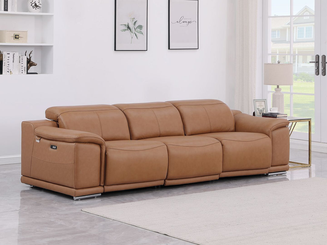 9762 - 3-Piece Modular Power Reclining Sofa With 2 Power Recliners In