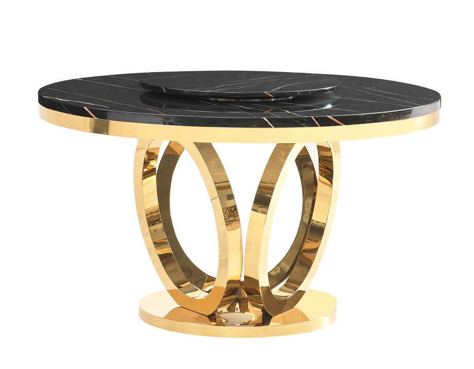 D615 Maxi Table (Black/Gold)