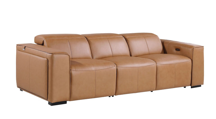 1224 - 3-Piece Modular Power Reclining Sofa In With 2 Power Recliners &amp; Power Headrests