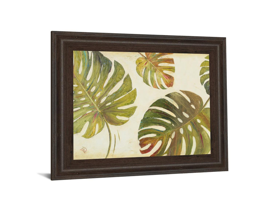 Organic I By Patricia Pinto - Framed Print Wall Art - Green