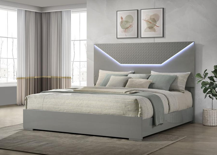 Ives - Panel Bed LED Headboard