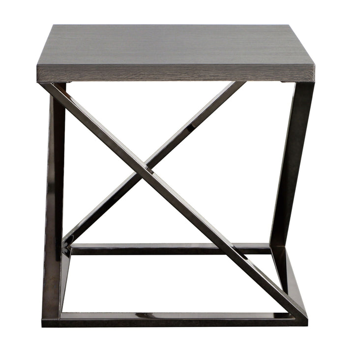 Aegean - End Table - Gray