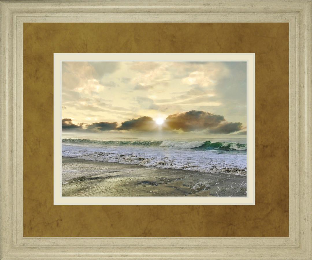 Discovery By Mike Calascibetta - Framed Print Wall Art - Gold