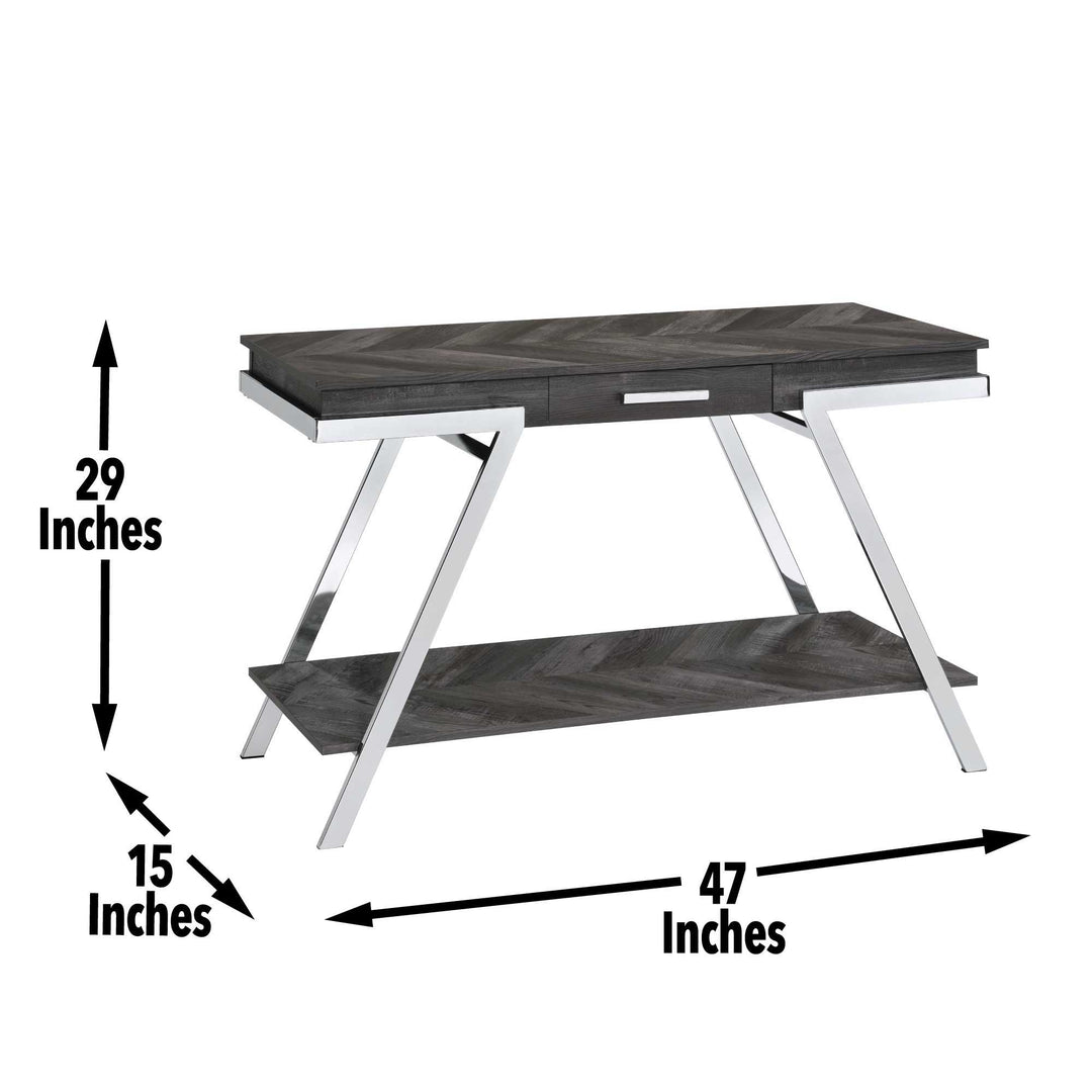 Roma - Sofa Table - Gray