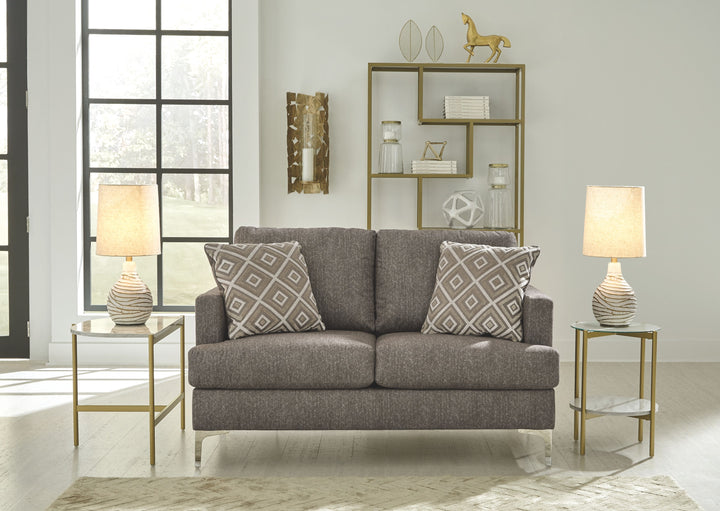 Arcola - Brown Dark - Rta Loveseat