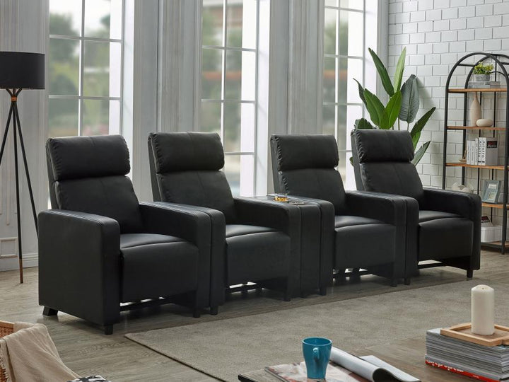 Toohey - Upholstered Tufted Recliner Living Room Set