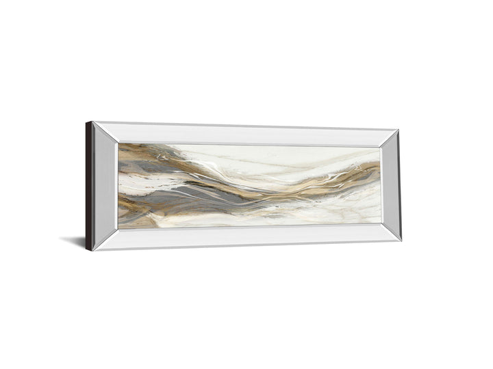 Canyonlands By Mark Chandon - Mirror Framed Print Wall Art - Beige