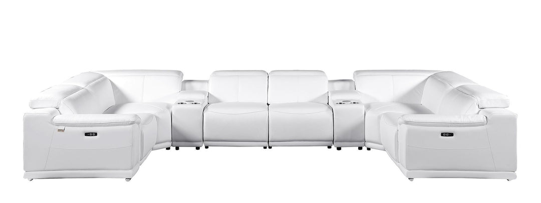9762 - 8-Piece U-Shaped Sectional Sofa With 4 Power Recliner