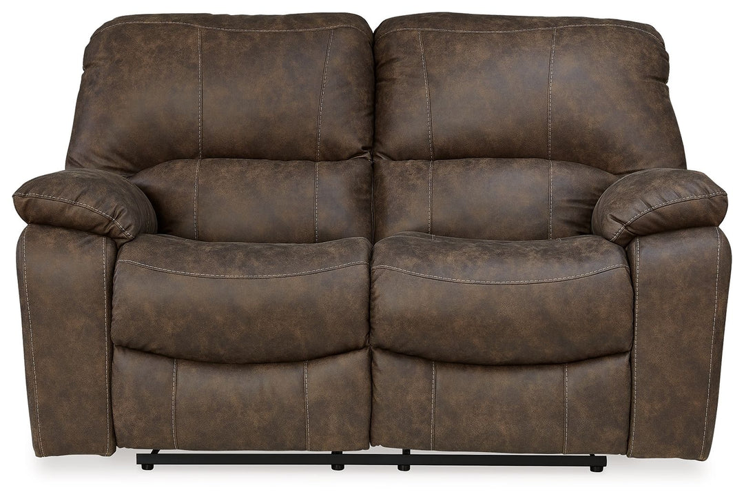 Kilmartin - Chocolate - Reclining Loveseat