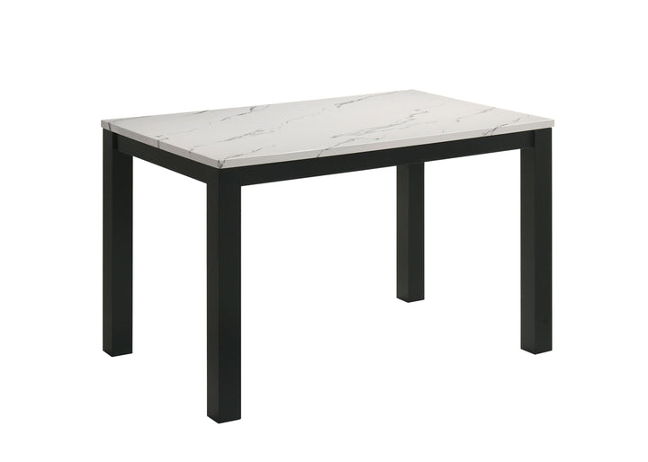 Resia - Dining Table - White / Black