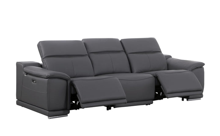 9762 - 7-Piece Modular Power Reclining Sofa, Loveseat And Chair Set With 5 Power Recliners In