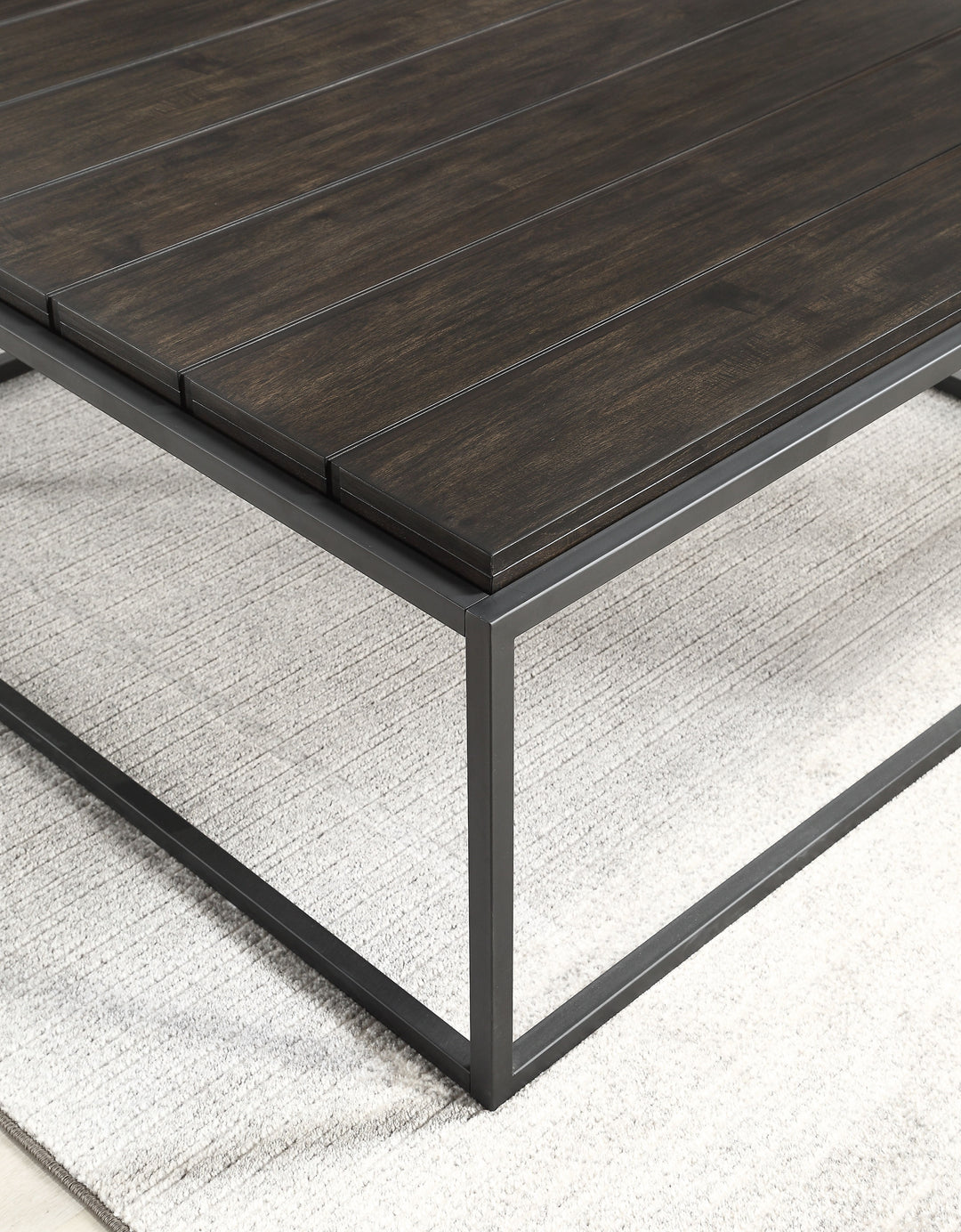 Tekoa - Coffee Table - Dark Brown