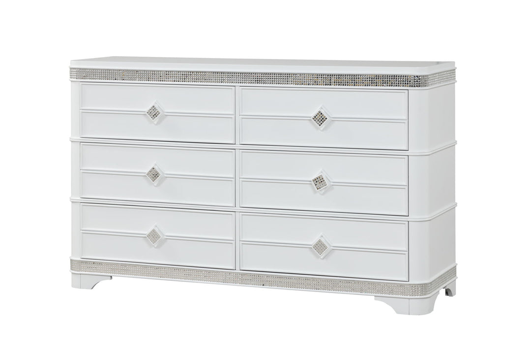 Amani - Dresser - White